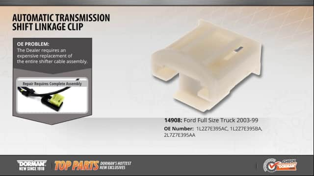 Automatic Transmission Shift Linkage Clip 