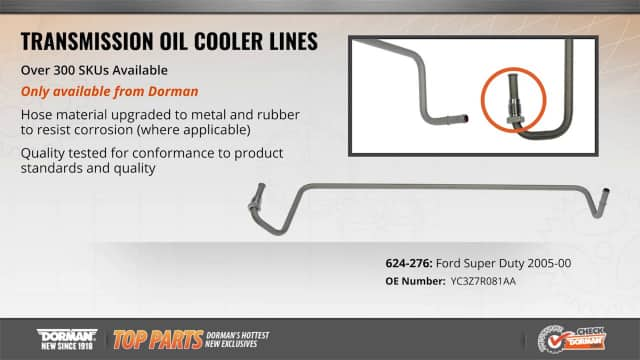 Transmission Oil Cooler Line 