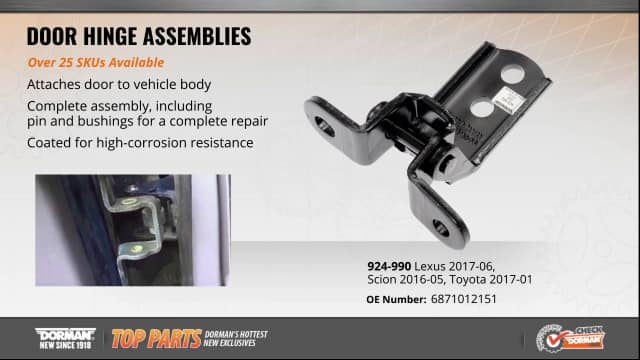 Door Hinge Assembly by Dorman products 