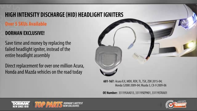 High Intensity Discharge Headlight Igniter 