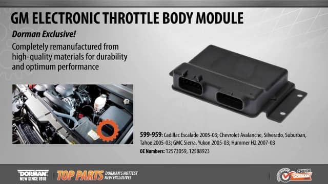 Electronic Throttle Body Module 