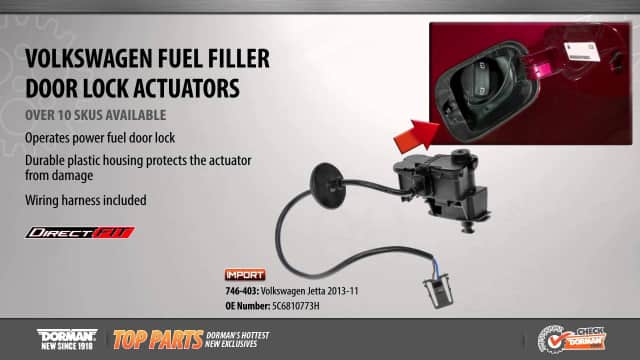 Fuel Filler Door Lock Actuator 