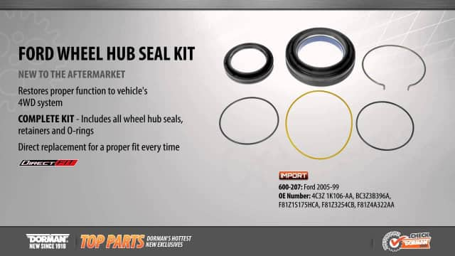 Wheel Hub Seal Kit 