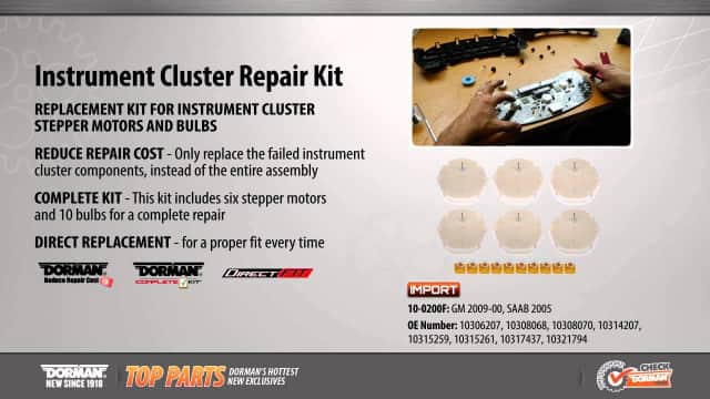 Instrument Cluster Repair Kit 