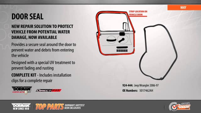 Passenger Door Seal 