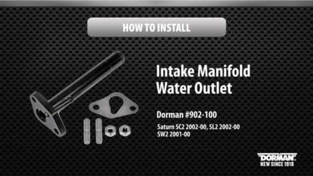 Intake Manifold Water Outlet Repair by Dorman Products 