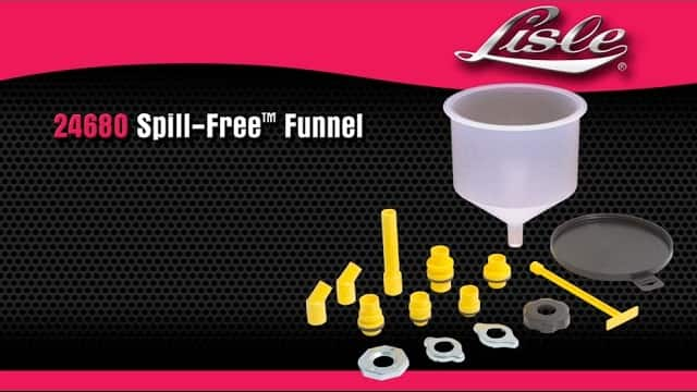 Lisle 24680 Spill-Free Funnel 