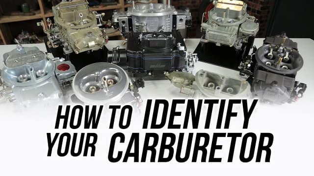 How To Identify Your Holley & Demon Carburetor 