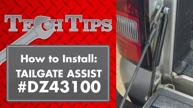 How to Install a Tailgate Assist  #DZ43100  Tech Tips 