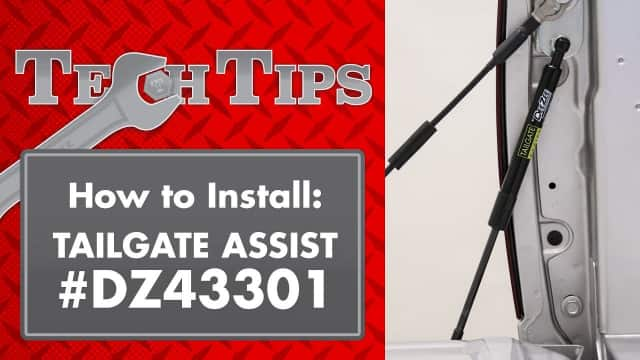 How to Install a Tailgate Assist  #DZ43301  Tech Tips 