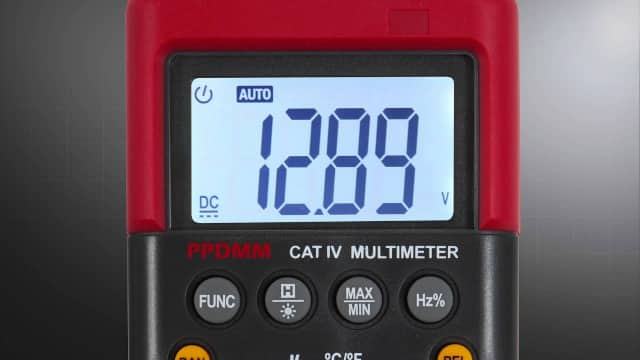 DIGITAL MULTIMETER with Temperature Probe,  by Power Probe 