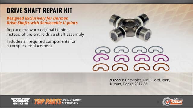 Drive Shaft Repair Kit 