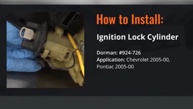 GM Ignition Lock Cylinder Repair Video by Dorman Products 