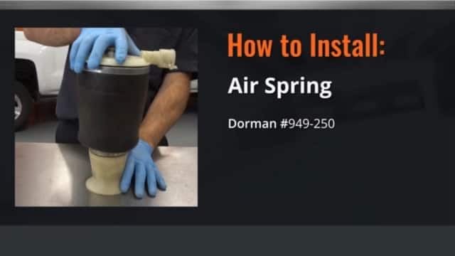 General Air Suspension Spring Installation Video by Dorman Products 