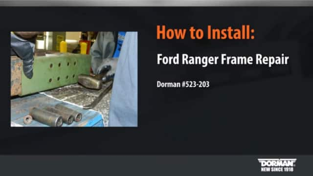 Frame Repair Kit Installation 