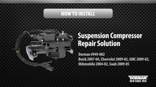 Suspension Air Compressor Installation - 949-002 