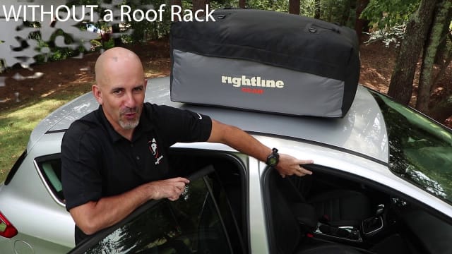 Rightline Gear Attach a Car Top Carrier WITHOUT a Roof Rack 