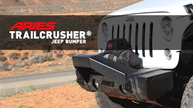 TrailCrusher Jeep Bumper for Wrangler JL, JK & TJ 