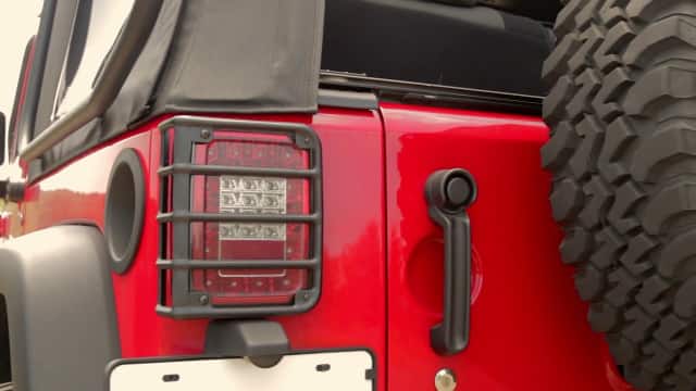 Rugged Ridge Taillight Euro Guards 11226.02 