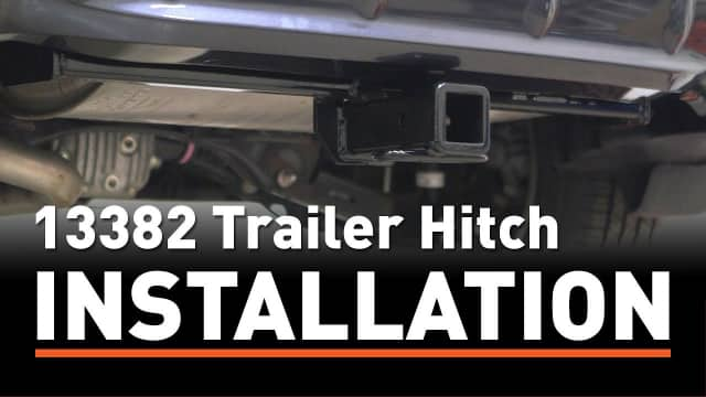 Trailer Hitch Install 