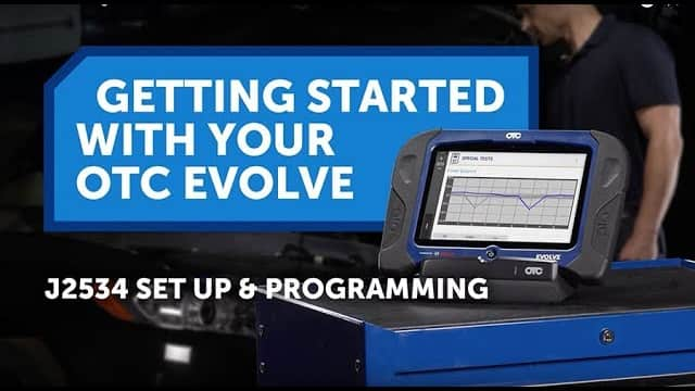 OTC EVOLVE Getting Started - J2534 Set Up & Programming 