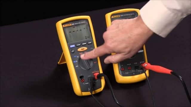 How to complete a PI or DAR test using a Fluke 1507 Insulation Resistance Tester 