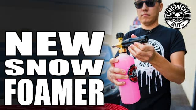 Chemical Guys TORQ Snow Foamer - with Mr. Pink Car Wash 