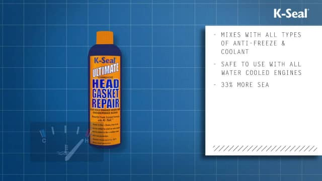 Engine Running Hot? Blown Head Gasket? K-Seal ULTIMATE Head Gasket Repair 