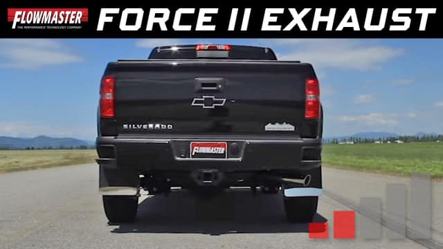 2011-19 GM Silverado/Sierra 2500/3500HD 6.0L - Force II Cat-back Exhaust System 817451 