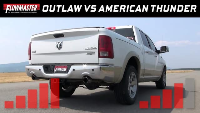 2009-18 RAM 1500 5.7L Hemi - Outlaw and American Thunder Direct-fit Mufflers 