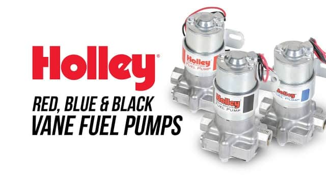 Holley Red, Blue & Black Vane Fuel Pumps 