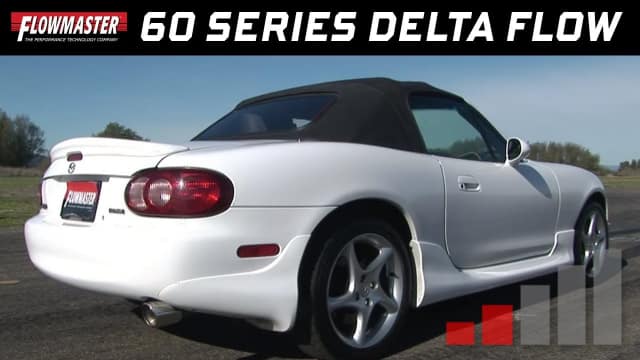 2003 Mazda Miata with Flowmaster 60 Series Delta Flow Exhaust 