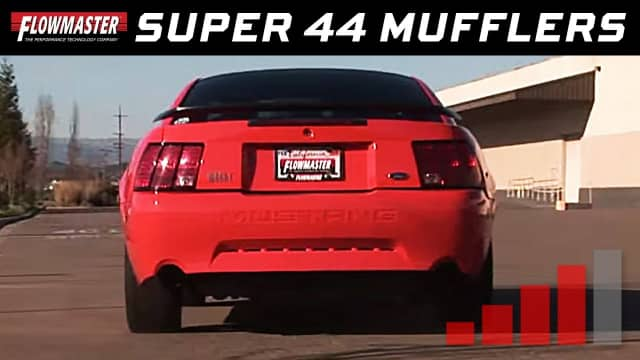 2004 Mustang Mach 1 with Flowmaster Super 44 Mufflers 