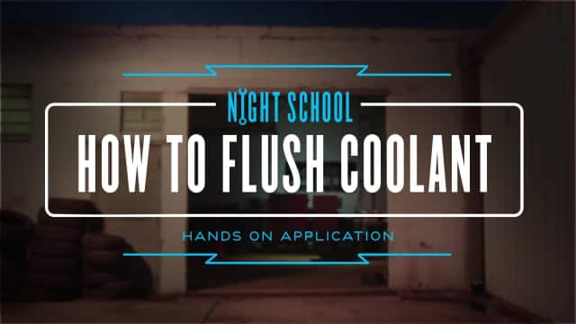 How to Flush Coolant 