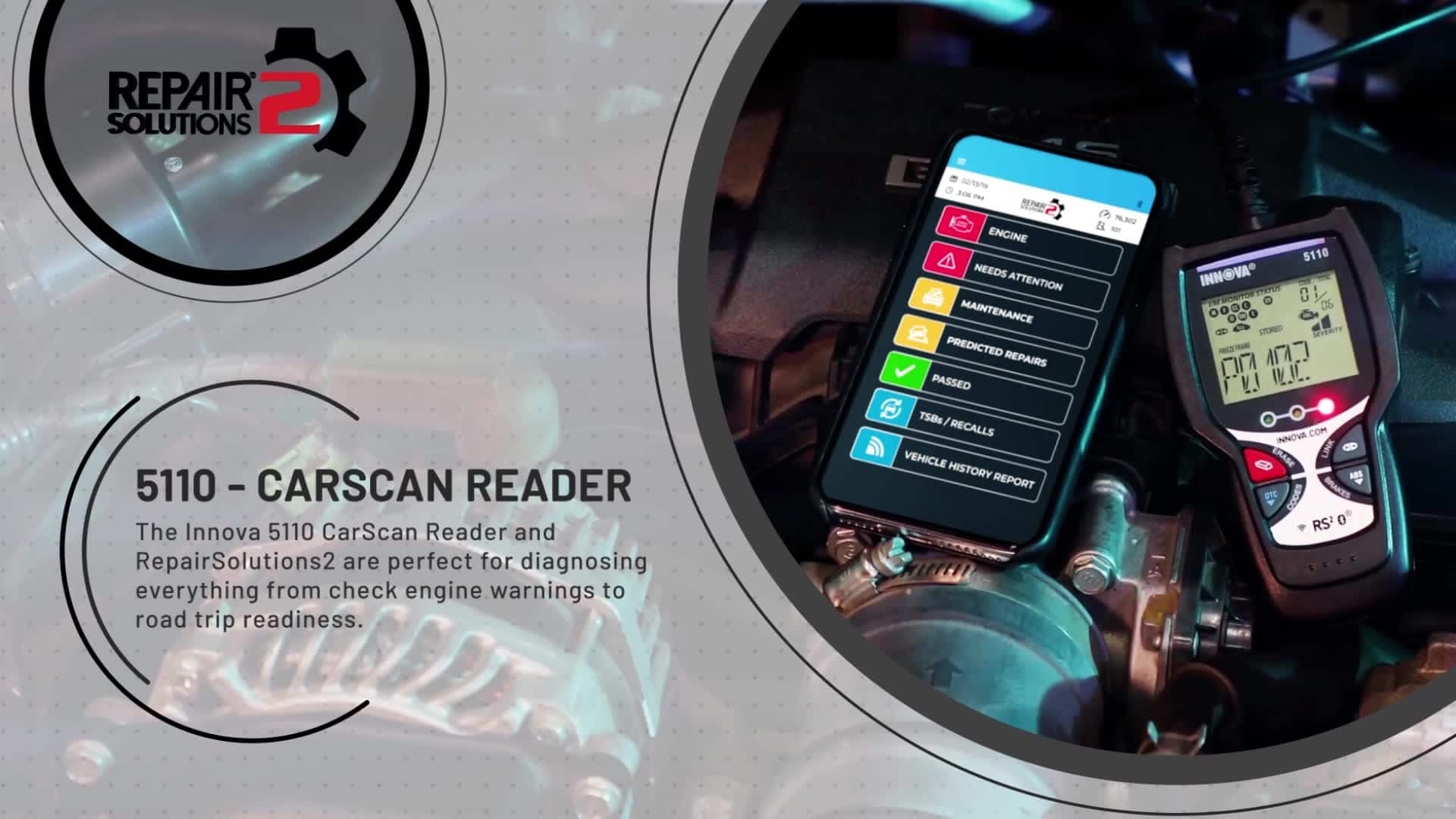 5110 Entry Level CarScan Reader 