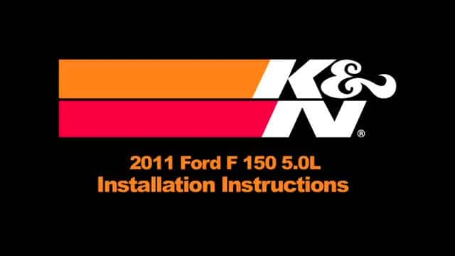 Ford F150 5.0L [#77-2581KP] Air Intake Installation 