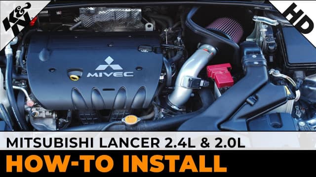 Mitsubishi Lancer 2.4L & 2.0L [#69-6544TS] Air Intake Installation 