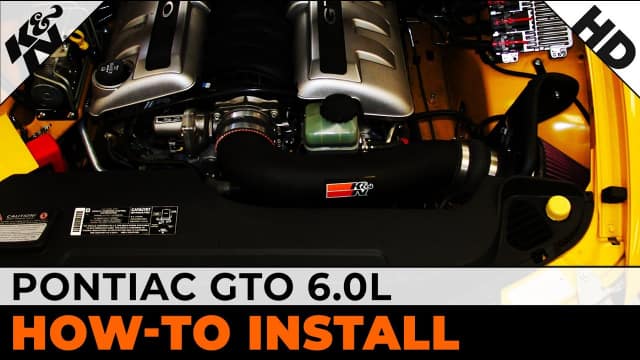 Pontiac GTO 6.0L [#57-3053] Air Intake Installation 