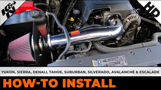 Yukon, Sierra, Denali, Tahoe, Suburban, Silverado, Avalanche & Escalade [#77-3070KP] Air Intake 