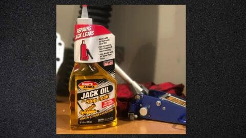 Jack Oil With Stop Leak 