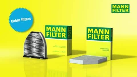 MANN-FILTER Premium OE Cabin Air Filters - Engineered For High Performance 