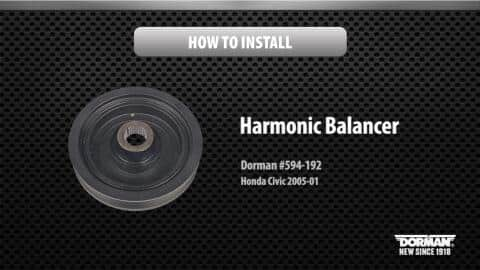 Dorman's Harmonic Balancer Installation 