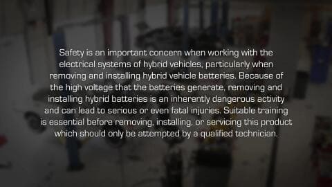 Toyota Prius Gen 2 Hybrid Battery Installation and Diagnosis by Dorman Products 