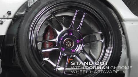 Stand Out With Dorman Chrome Wheel Hardware 