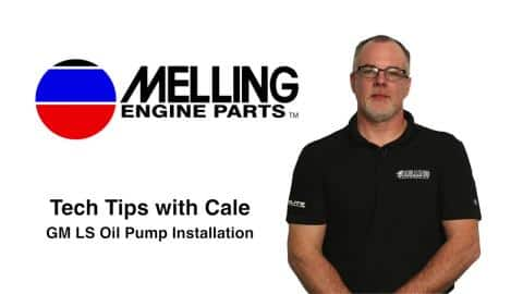 GM LS oil pump installation tips from Melling Performance 