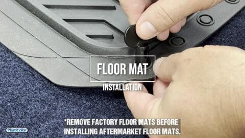 How to Install Plasticolor Universal Fit Floor Mats 