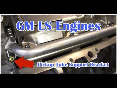 GM LS Oil Pickup Tube Bracket -Melling Performance  # M29500 