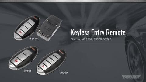 Nissan Keyless Entry Programming for Select Nissan Altima & Pathfinder Models 