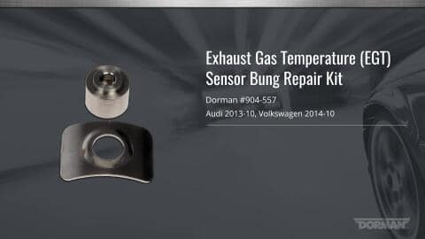 Audi & VW Exhaust Temperature Sensor (EGT) Sensor Bung Installation Video by Dorman Products 