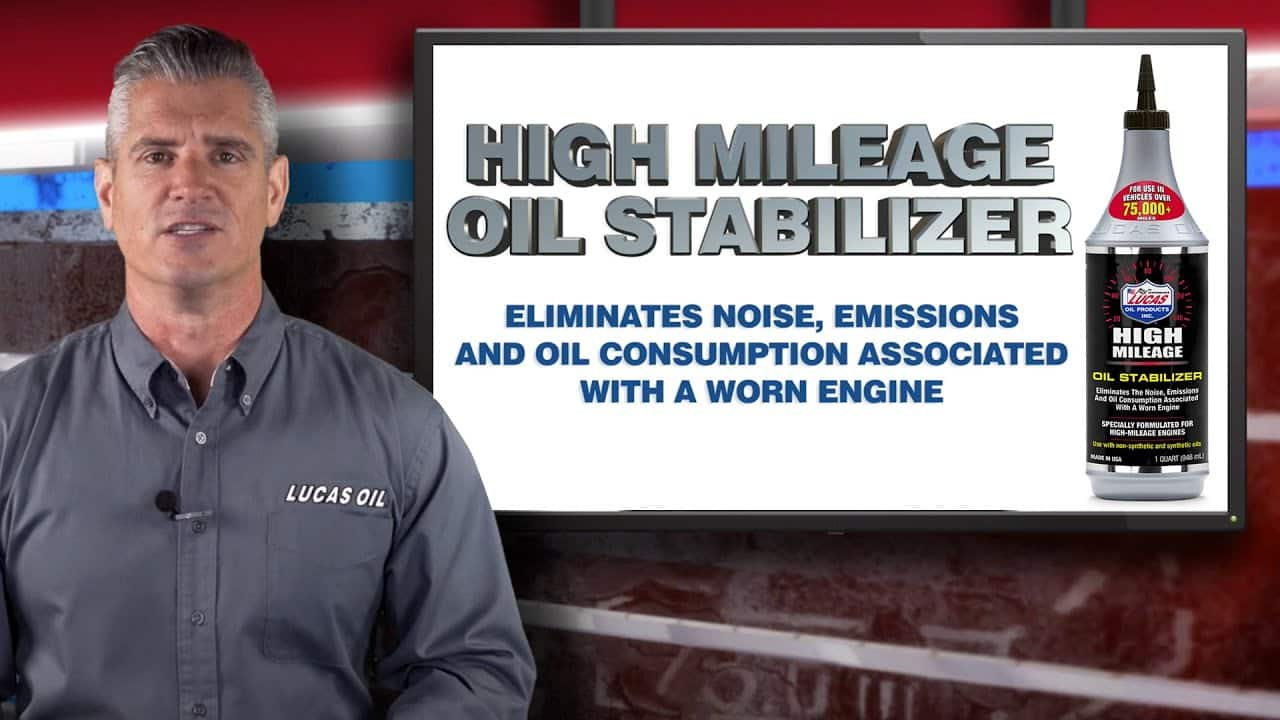 Lucas High Mileage Oil Stabilizer 